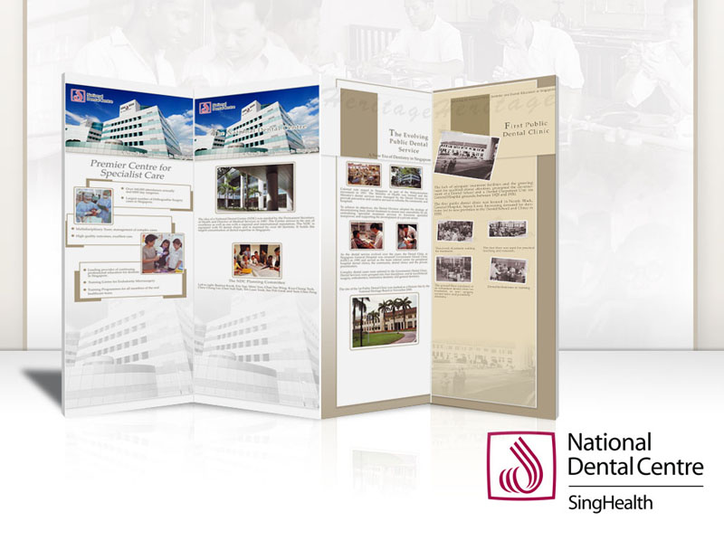 Design of Display Stands meant to honor NDC's 10th Anniversary